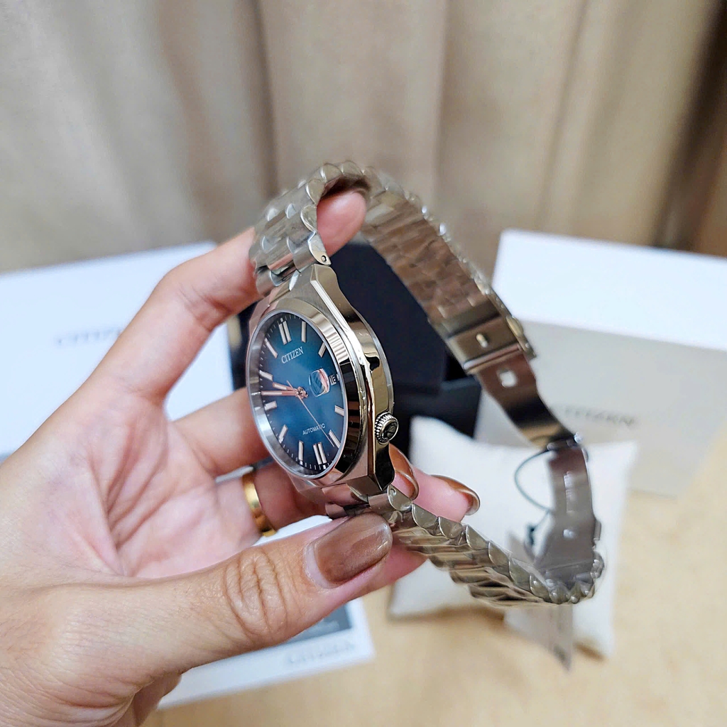 Đồng Hồ Nam Citizen Automatic Tsuyosa Mechanical Blue NJ0151-88X ( NJ0151 )
