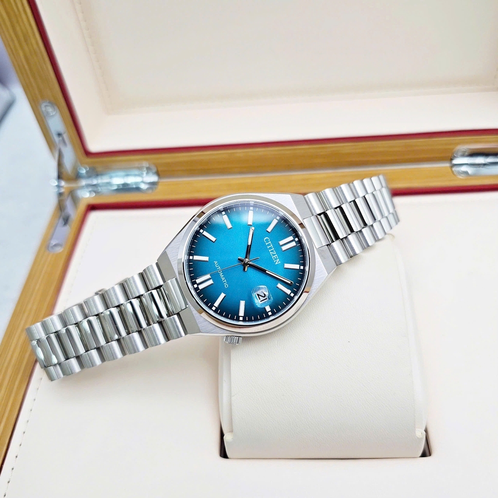 Đồng Hồ Nam Citizen Automatic Tsuyosa Mechanical Blue NJ0151-88X ( NJ0151 )