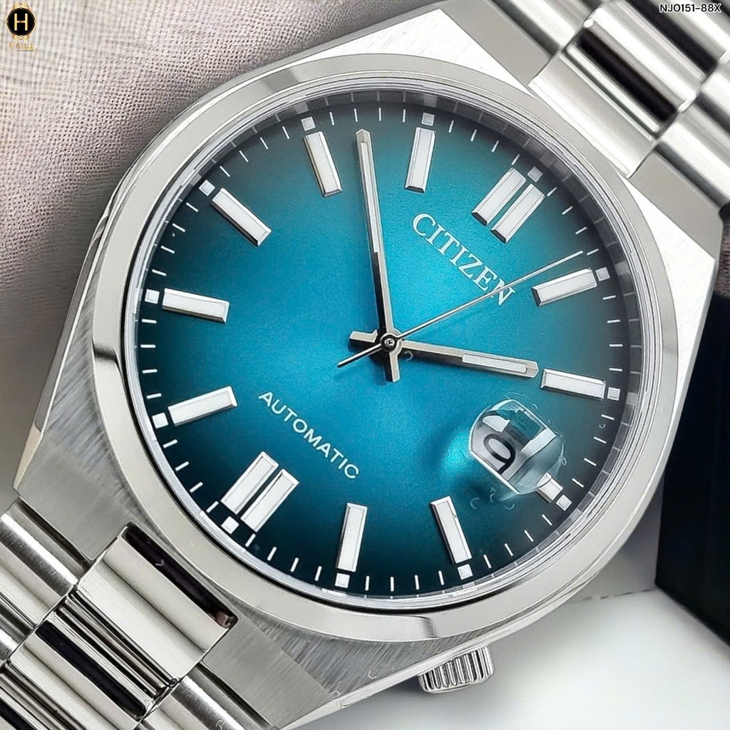 Đồng Hồ Nam Citizen Automatic Tsuyosa Mechanical Blue NJ0151-88X ( NJ0151 )