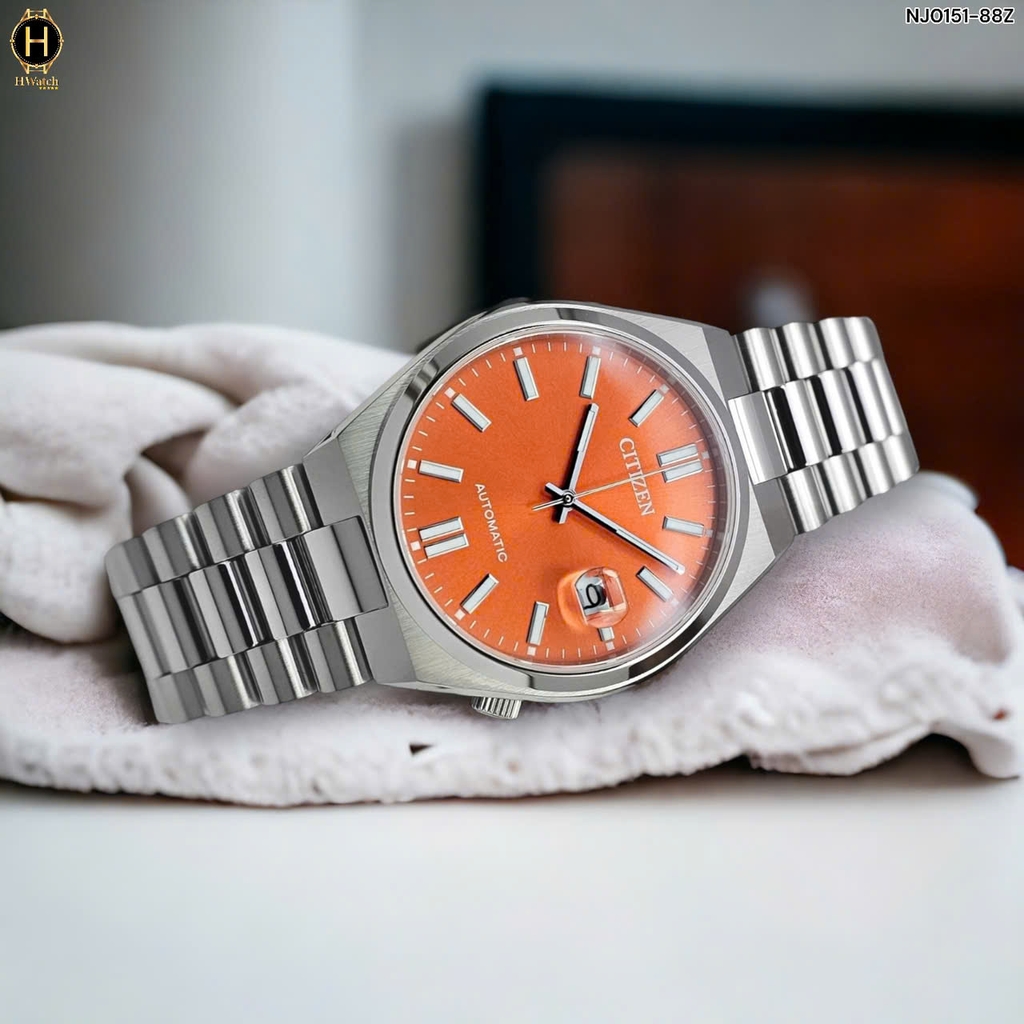 Đồng Hồ Nam Citizen Automatic Tsuyosa Mechanical Orange NJ0151-88Z ( NJ0151 )