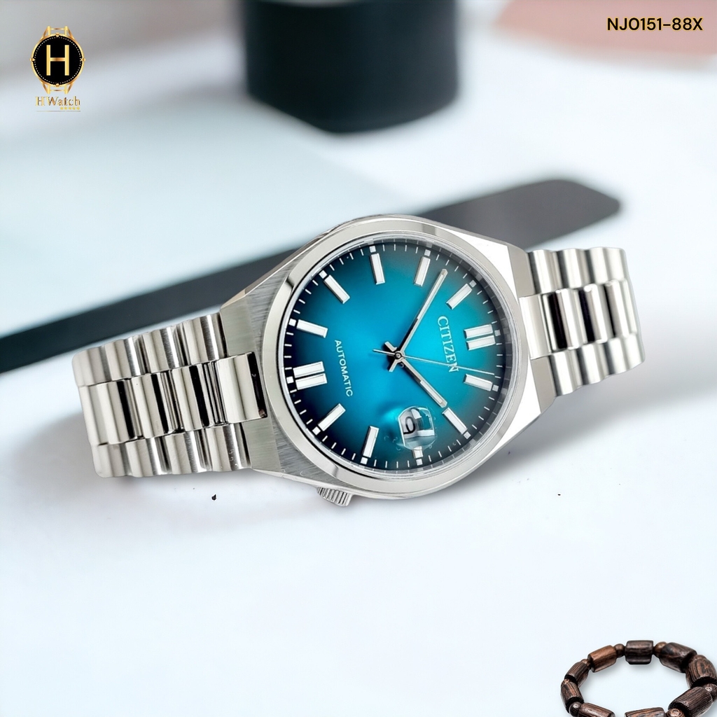 Đồng Hồ Nam Citizen Automatic Tsuyosa Mechanical Blue NJ0151-88X ( NJ0151 )