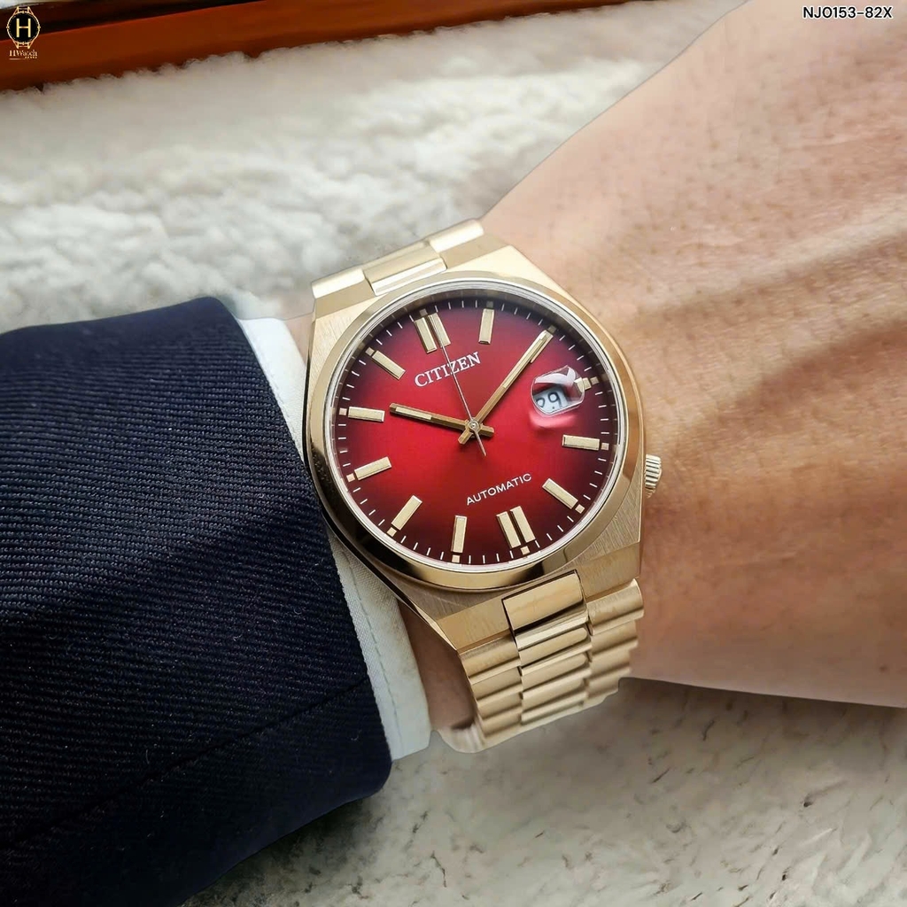 Đồng Hồ Nam Citizen Automatic Tsuyosa Mechanical Rose Red NJ0153-82X ( NJ0153 )