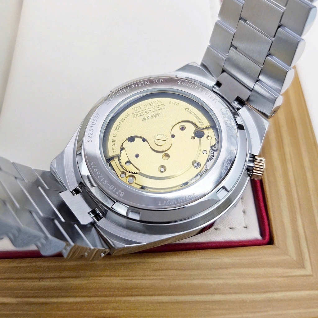 Đồng Hồ Nam Citizen Automatic Tsuyosa Mechanical Demi Rose Black NJ0154-80H ( NJ0154 )