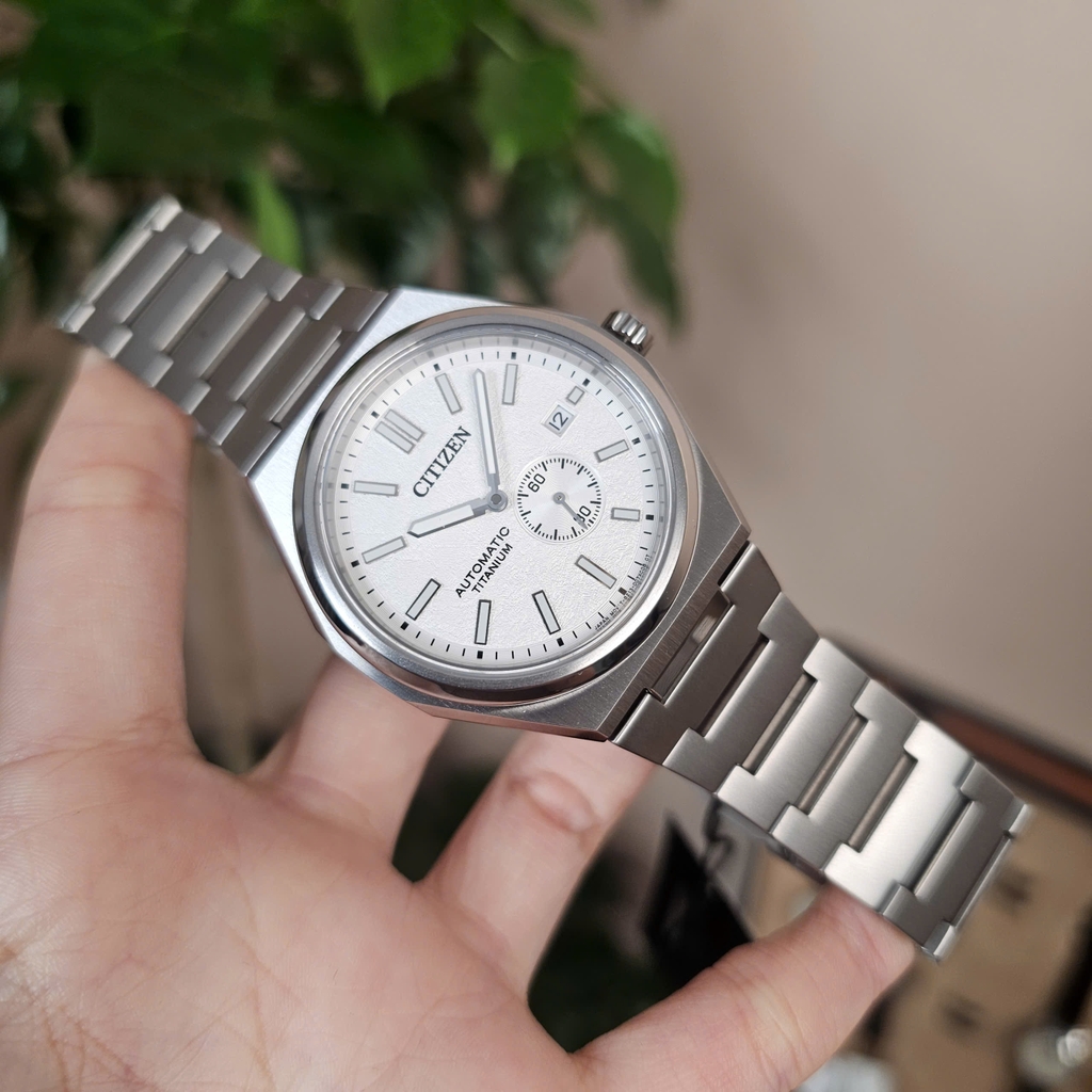 Đồng Hồ Nam Citizen Automatic Zenshin Mechanical Super Titanium NJ0180-80A