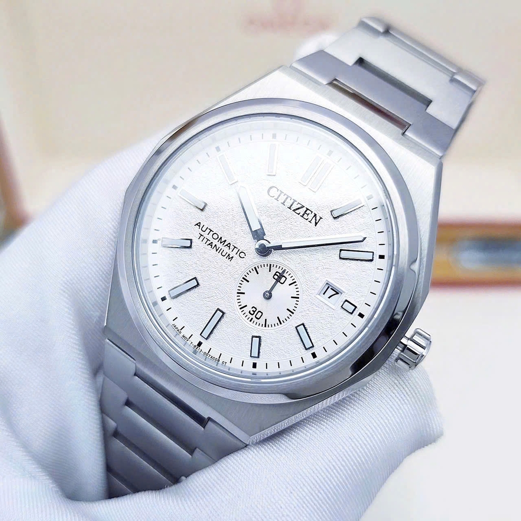 Đồng Hồ Nam Citizen Automatic Zenshin Mechanical Super Titanium NJ0180-80A