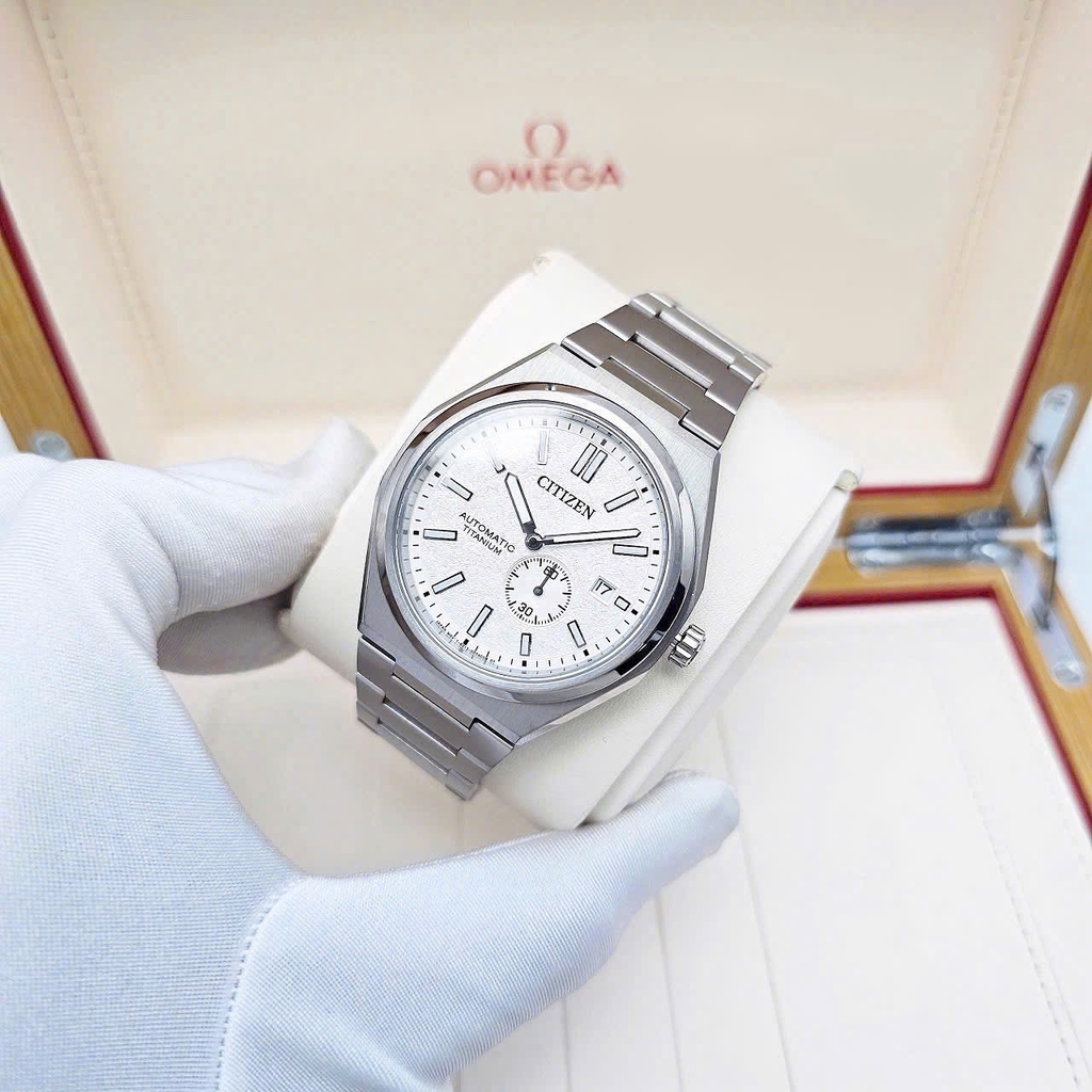 Đồng Hồ Nam Citizen Automatic Zenshin Mechanical Super Titanium NJ0180-80A