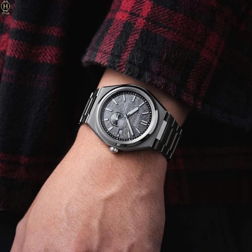 Đồng Hồ Nam Citizen Automatic Zenshin Mechanical Super Titanium NJ0180-80H