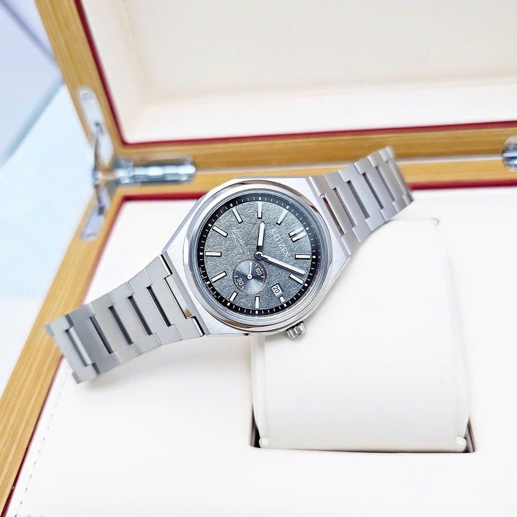 Đồng Hồ Nam Citizen Automatic Zenshin Mechanical Super Titanium NJ0180-80H