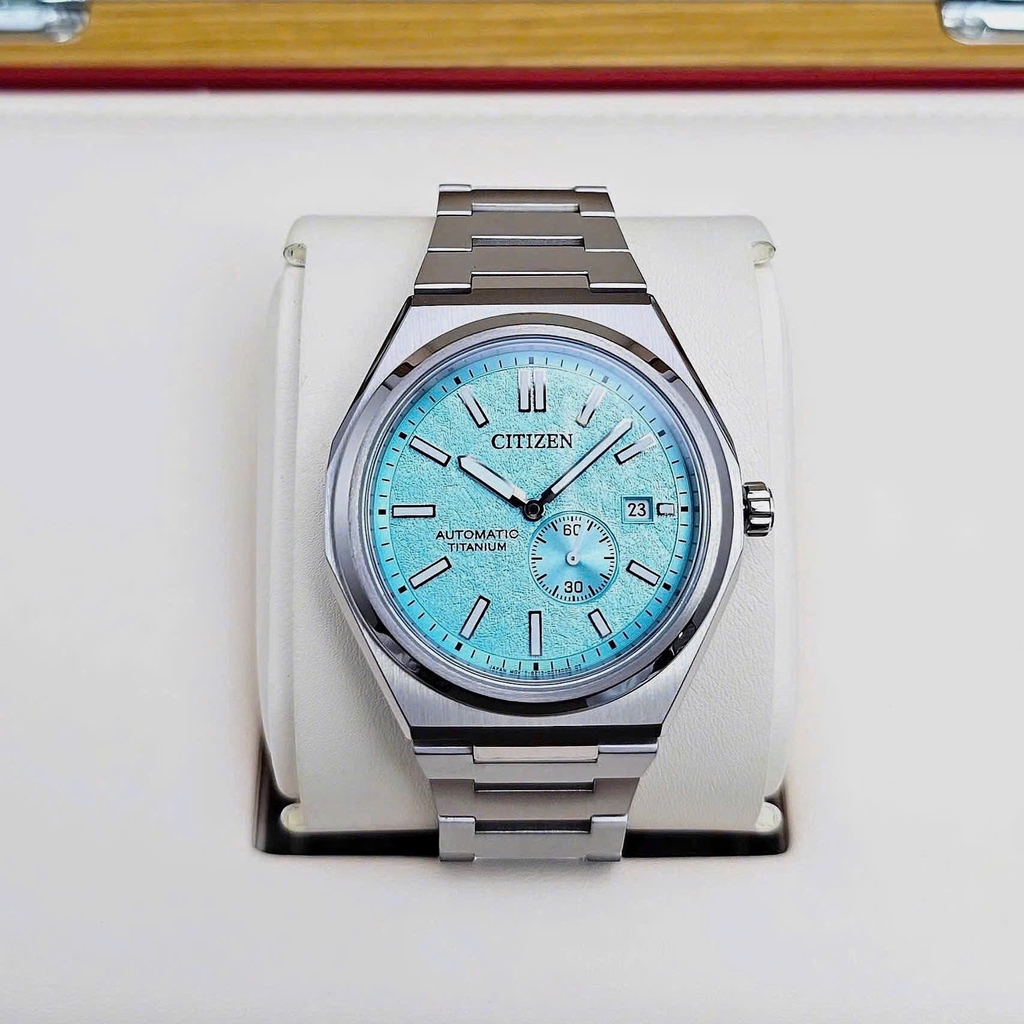 Đồng Hồ Nam Citizen Automatic Zenshin Mechanical Super Titanium NJ0180-80M