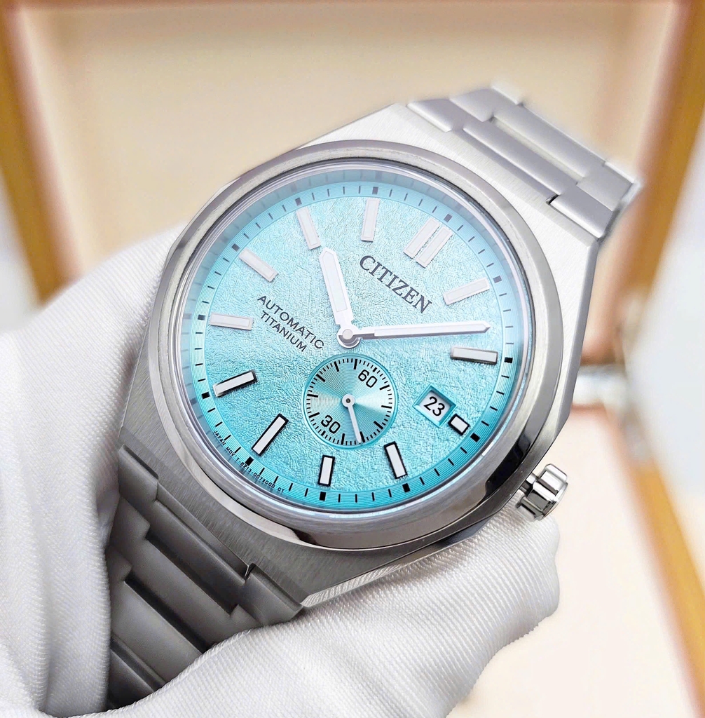 Đồng Hồ Nam Citizen Automatic Zenshin Mechanical Super Titanium NJ0180-80M