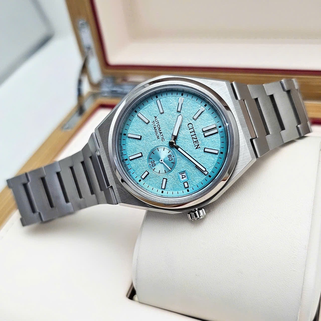 Đồng Hồ Nam Citizen Automatic Zenshin Mechanical Super Titanium NJ0180-80M