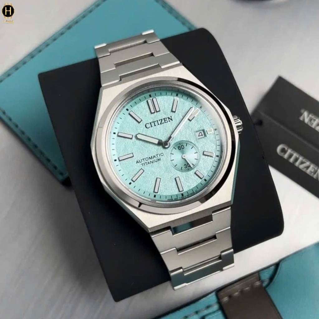 Đồng Hồ Nam Citizen Automatic Zenshin Mechanical Super Titanium NJ0180-80M