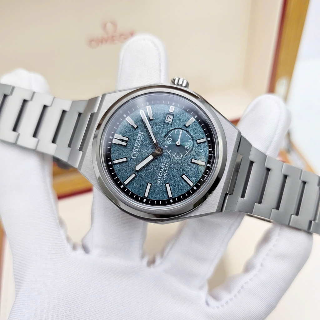 Đồng Hồ Nam Citizen Automatic Zenshin Mechanical Super Titanium NJ0180-80X
