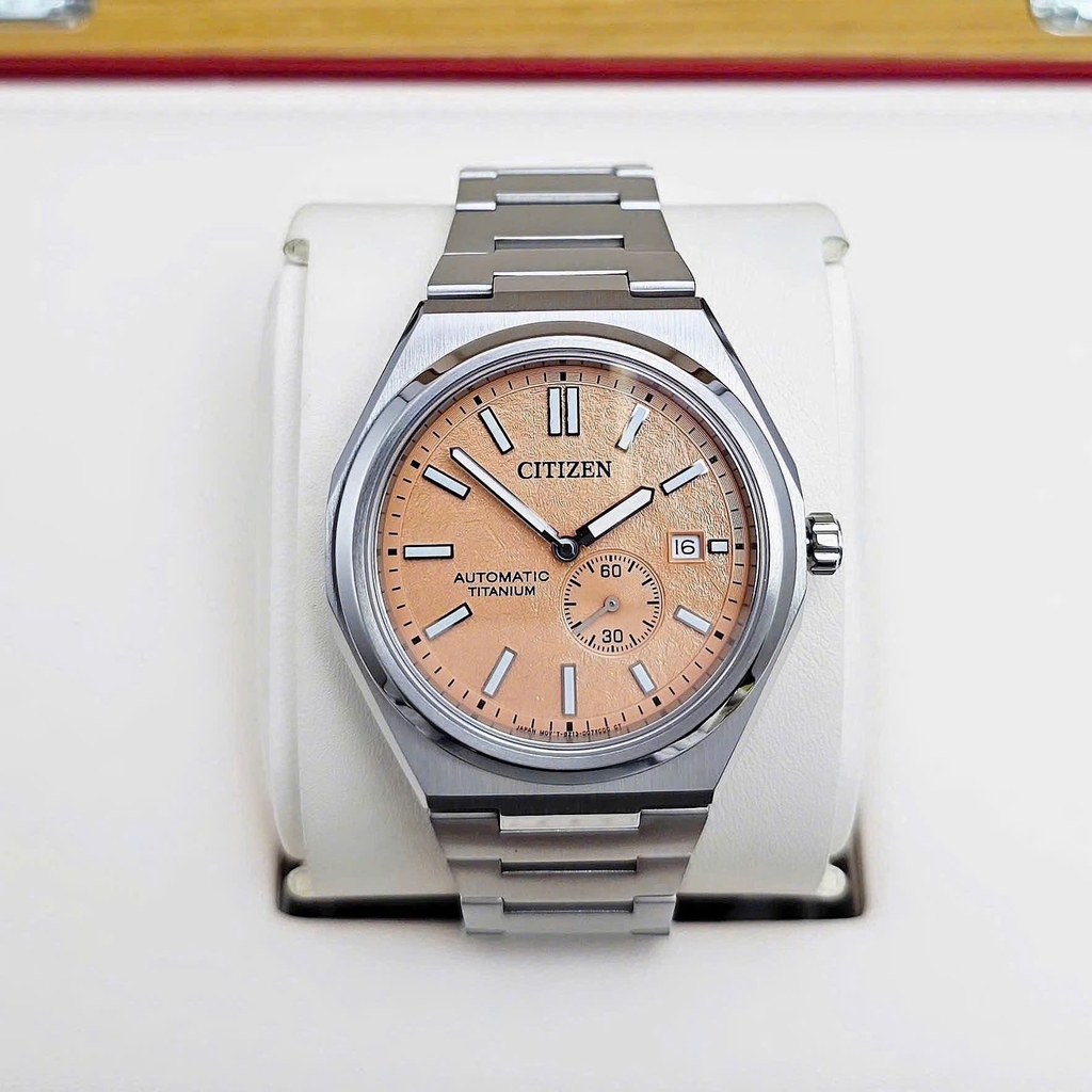 Đồng Hồ Nam Citizen Automatic Zenshin Mechanical Super Titanium NJ0180-80Z