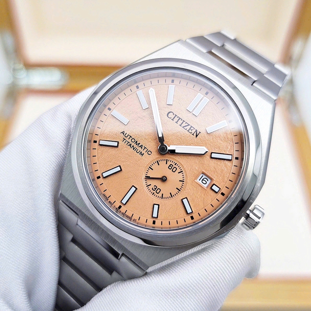 Đồng Hồ Nam Citizen Automatic Zenshin Mechanical Super Titanium NJ0180-80Z
