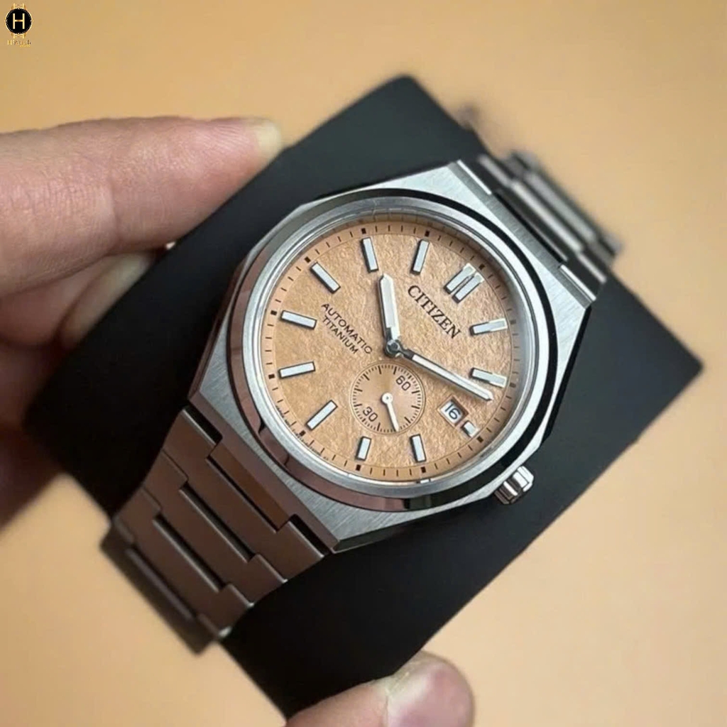 Đồng Hồ Nam Citizen Automatic Zenshin Mechanical Super Titanium NJ0180-80Z