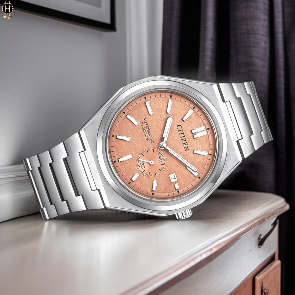 Đồng Hồ Nam Citizen Automatic Zenshin Mechanical Super Titanium NJ0180-80Z