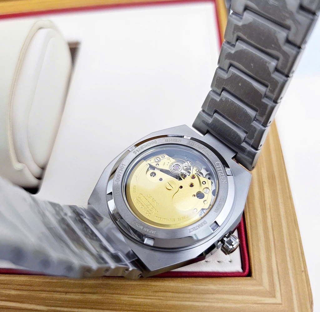 Đồng Hồ Nam Citizen Automatic Zenshin Mechanical Super Titanium NJ0180-80Z
