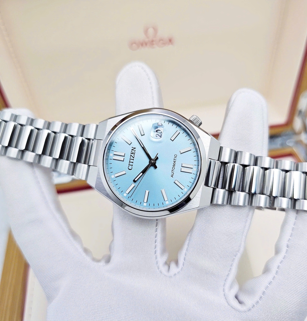 Đồng Hồ Unisex Citizen Automatic Tsuyosa 37mm Tifany NJ0200-50L