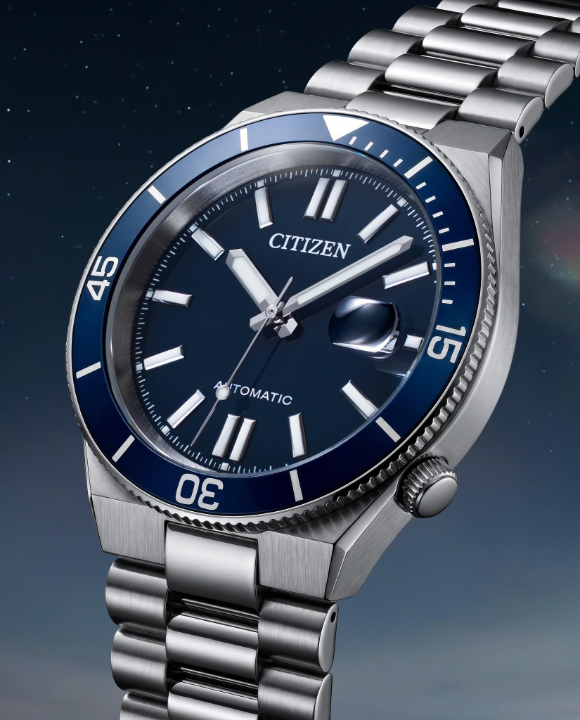 Đồng Hồ Nam Citizen Automatic Tsuyosa Shore Mechanical Blue NJ0230-59L