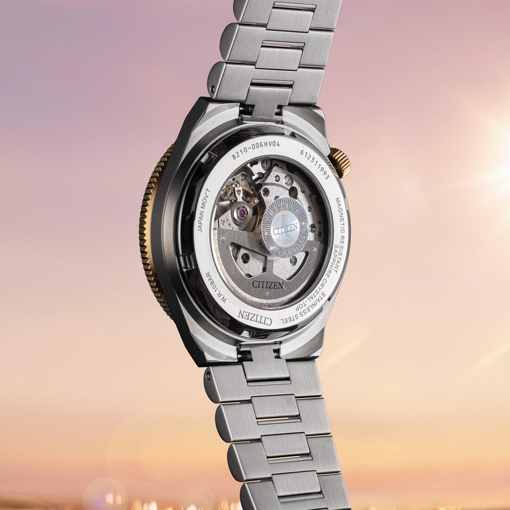 Đồng Hồ Nam Citizen Automatic Tsuyosa Shore Mechanical red NJ0234-58X