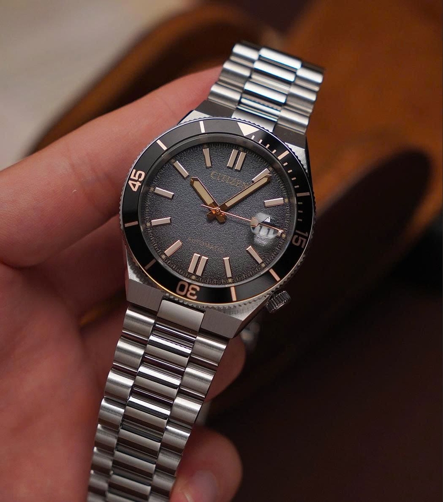 Đồng Hồ Nam Citizen Automatic Tsuyosa Shore Time Slip Limited Edition NJ0238-57E
