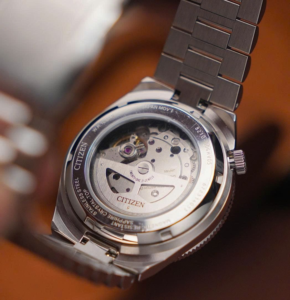 Đồng Hồ Nam Citizen Automatic Tsuyosa Shore Time Slip Limited Edition NJ0238-57E