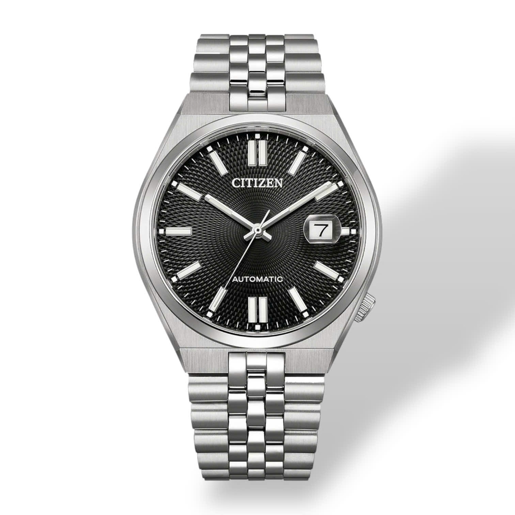 Đồng Hồ Nam Citizen Automatic Tsuyosa 60 Black NK0020-55E