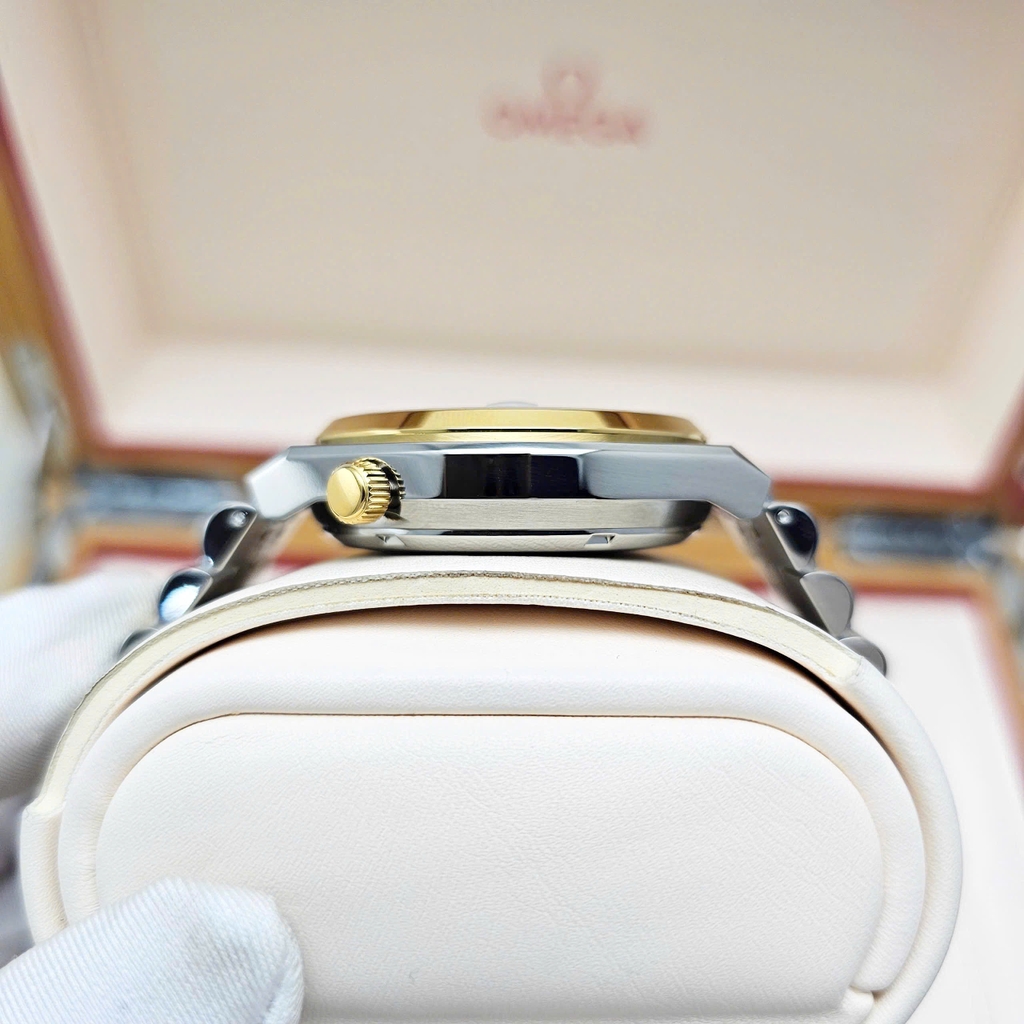 Đồng Hồ Nam Citizen Automatic Tsuyosa 60 Demi Gold Green NK0024-54X