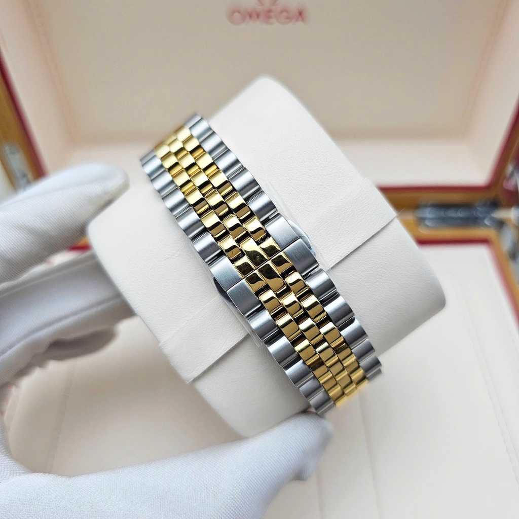 Đồng Hồ Nam Citizen Automatic Tsuyosa 60 Demi Gold Green NK0024-54X