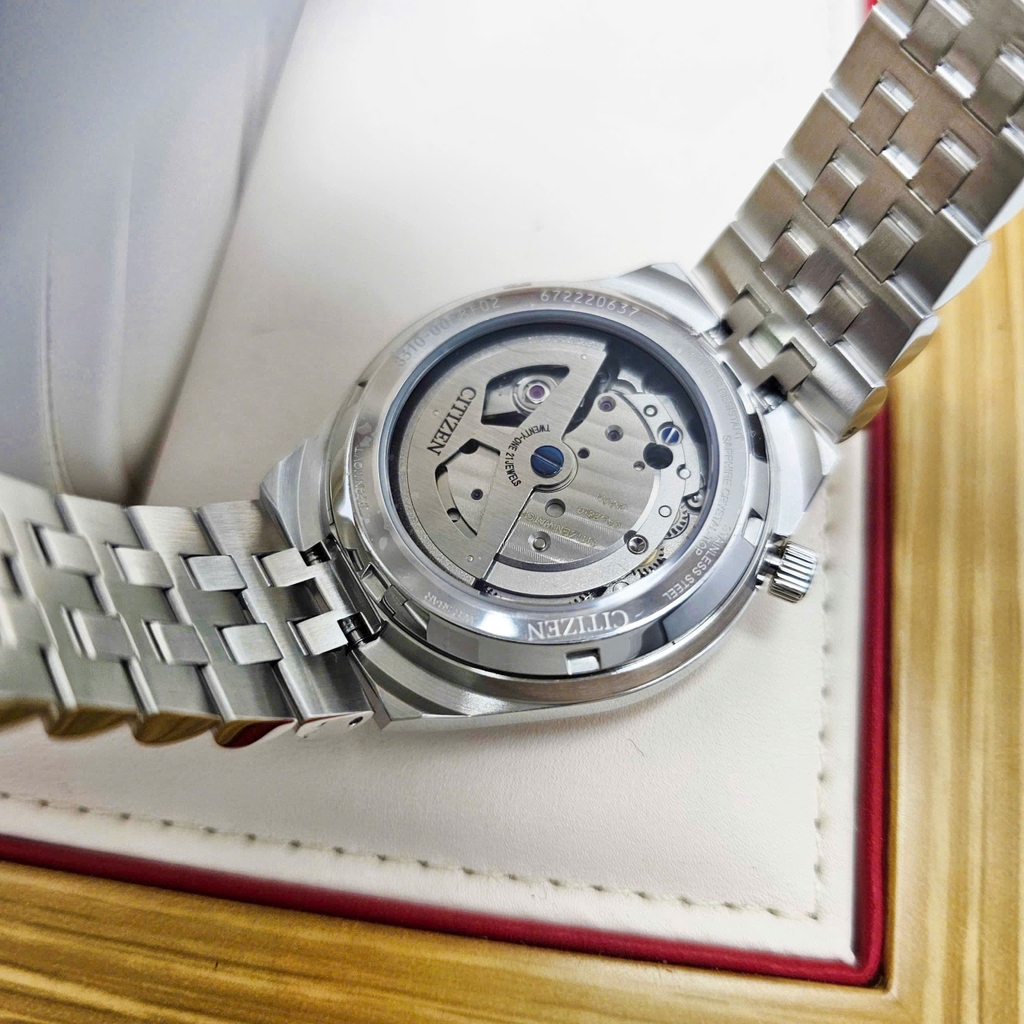 Đồng Hồ Unisex Citizen Automatic Tsuyosa 60 37mm NK0030-51E
