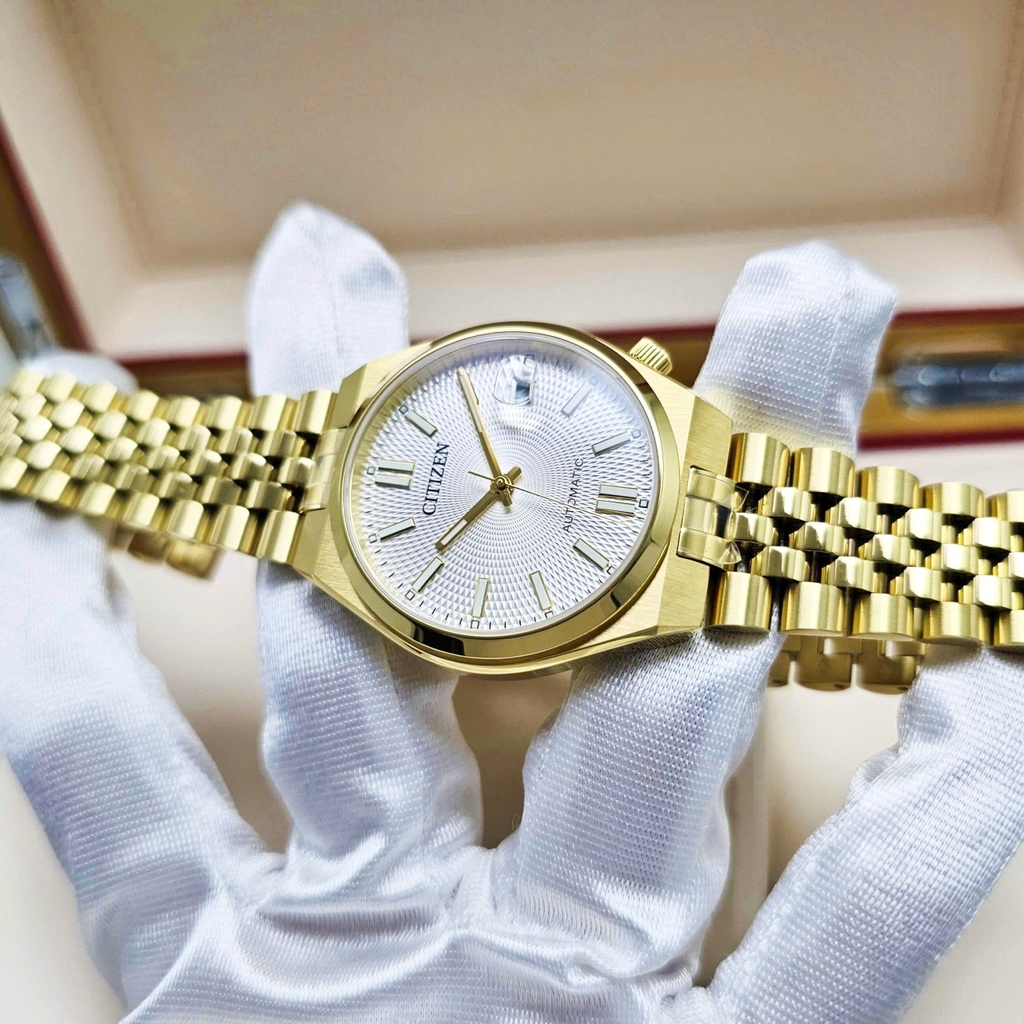 Đồng Hồ Unisex Citizen Automatic Tsuyosa 60 37mm NK0032-56A