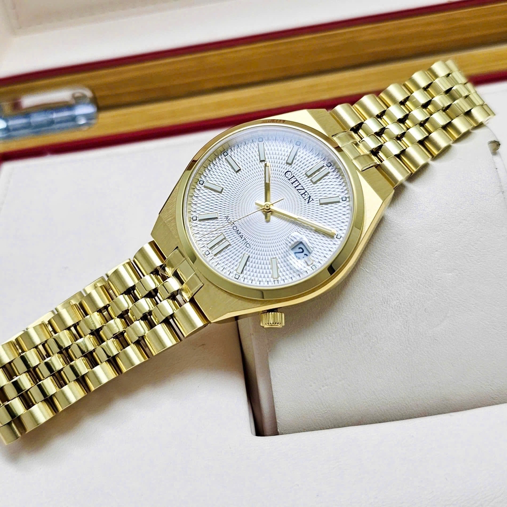 Đồng Hồ Unisex Citizen Automatic Tsuyosa 60 37mm NK0032-56A