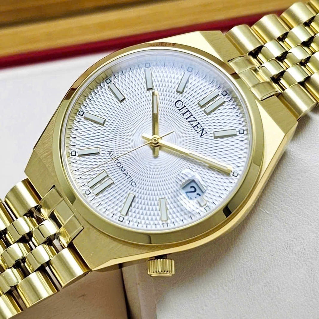 Đồng Hồ Unisex Citizen Automatic Tsuyosa 60 37mm NK0032-56A