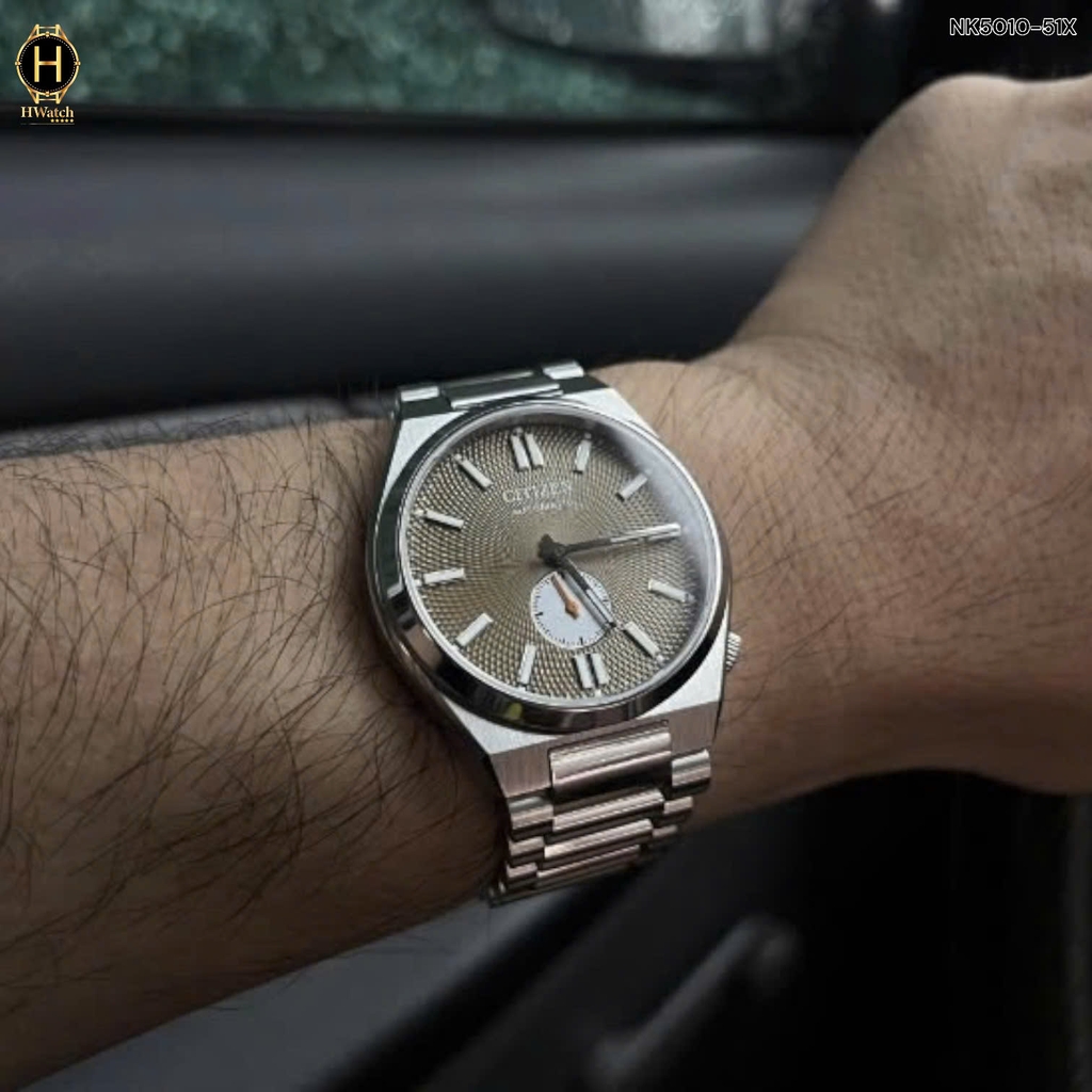Đồng Hồ Nam Citizen Automatic Tsuyosa Small Second NK5010-51X