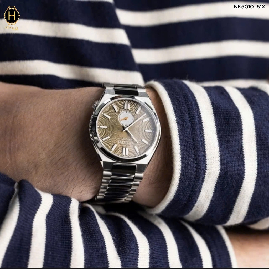 Đồng Hồ Nam Citizen Automatic Tsuyosa Small Second NK5010-51X