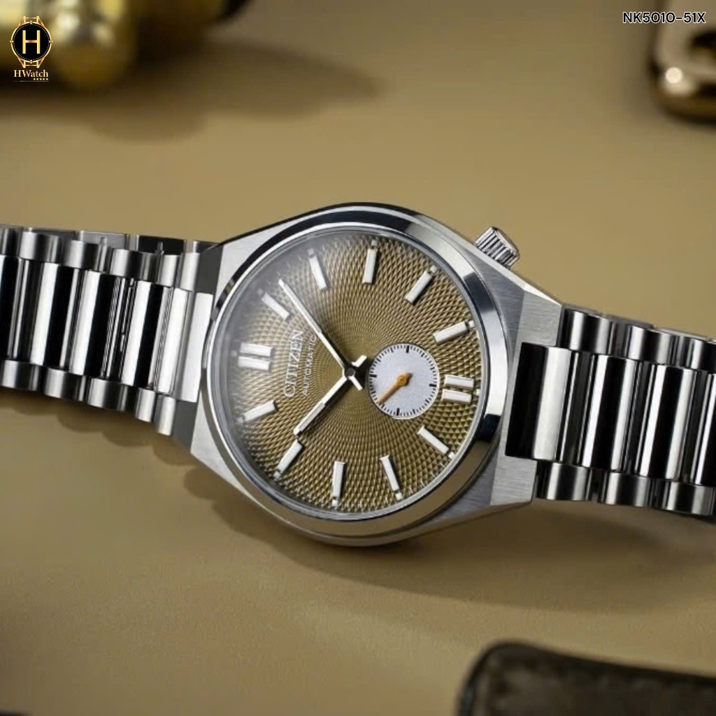 Đồng Hồ Nam Citizen Automatic Tsuyosa Small Second NK5010-51X