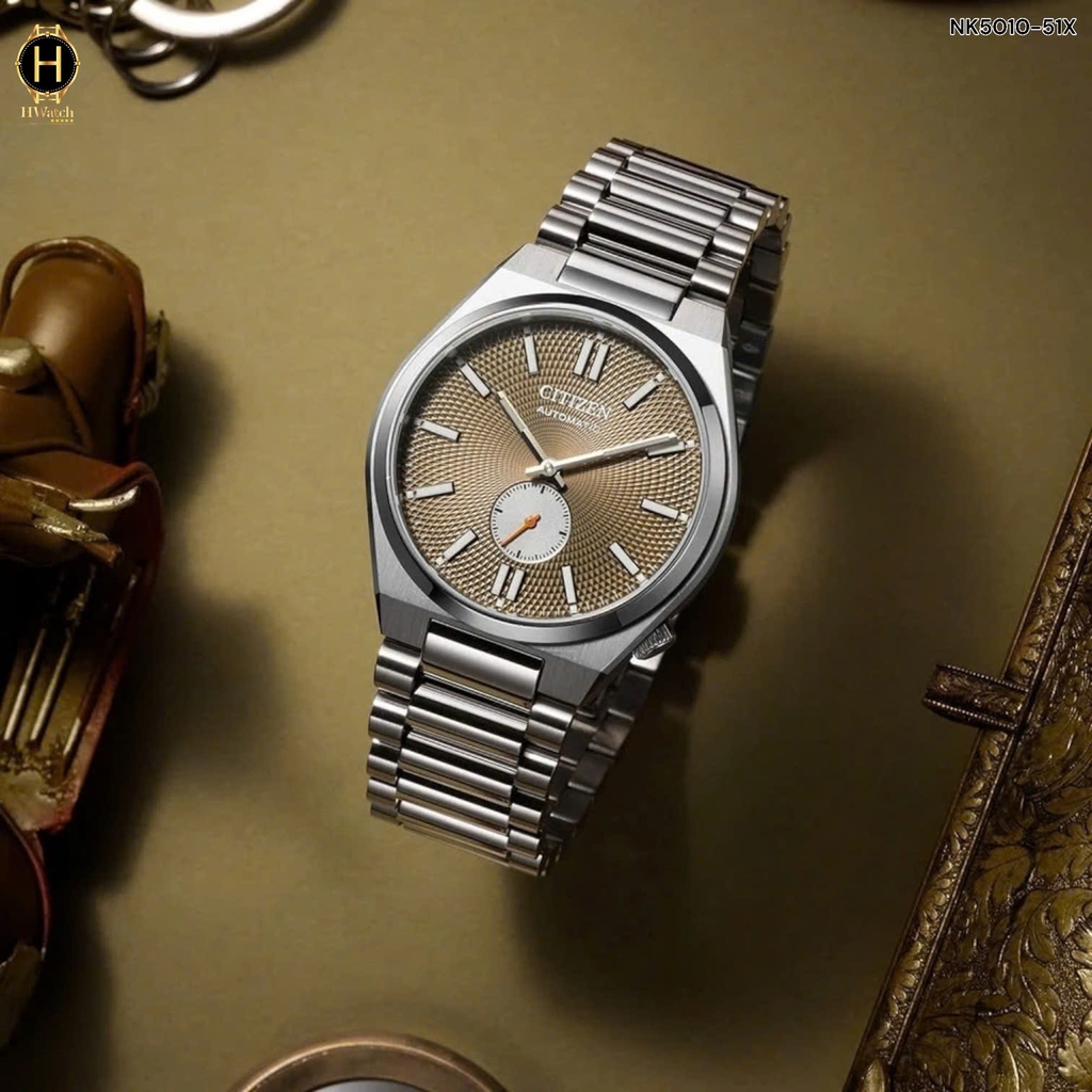Đồng Hồ Nam Citizen Automatic Tsuyosa Small Second NK5010-51X
