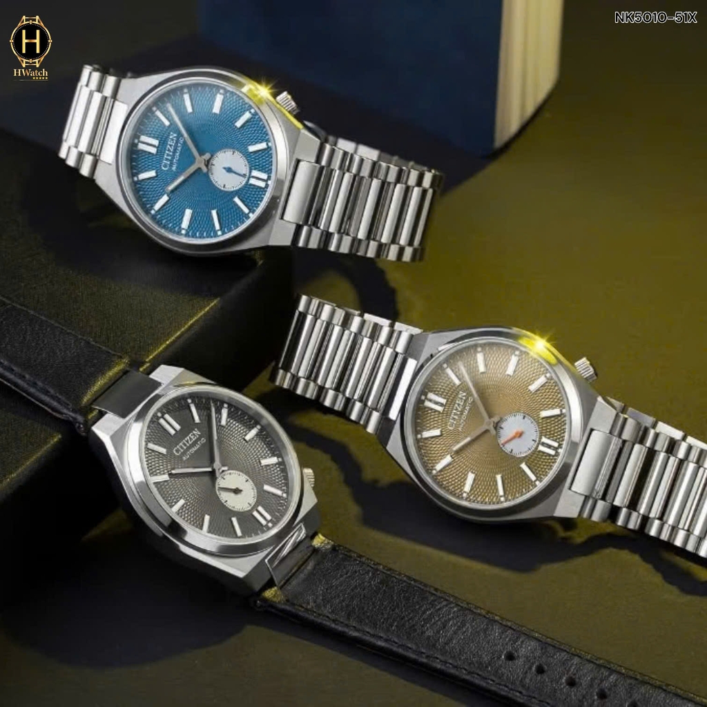 Đồng Hồ Nam Citizen Automatic Tsuyosa Small Second NK5010-51X