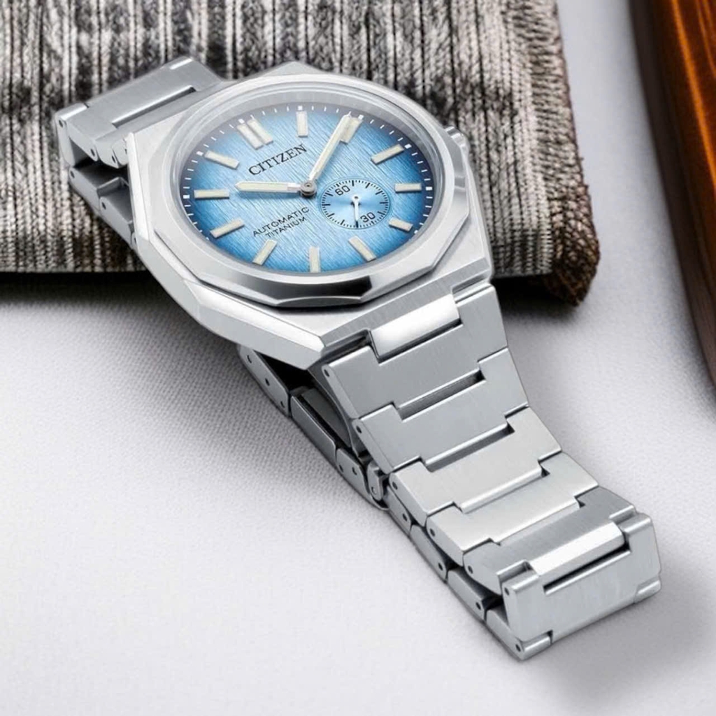 Đồng Hồ Nam Citizen Automatic Zenshin 60 Super Titanium NK5020-58L