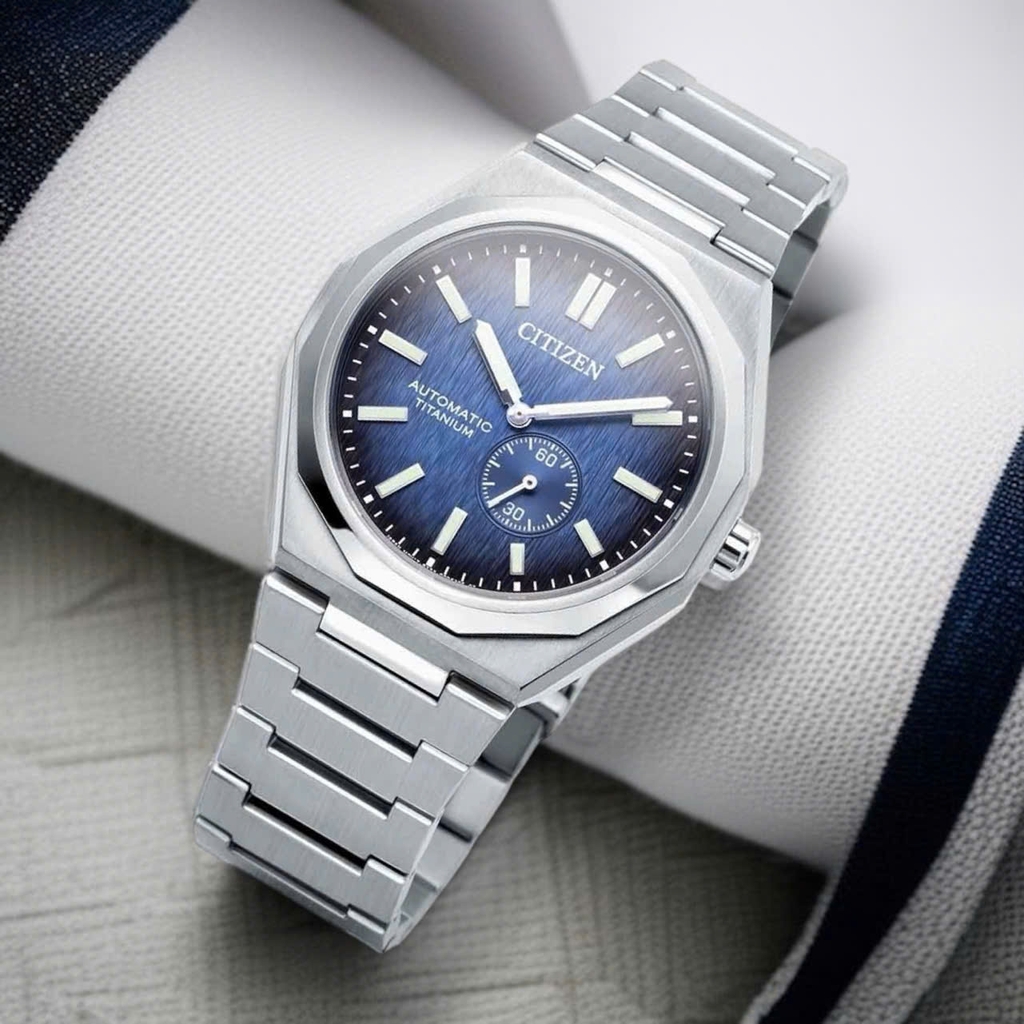 Đồng Hồ Nam Citizen Automatic Zenshin 60 Super Titanium NK5020-58M