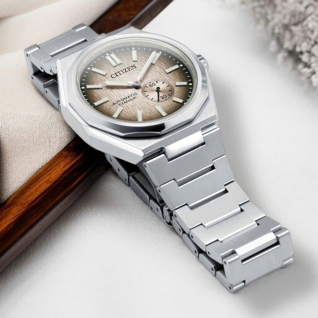 Đồng Hồ Nam Citizen Automatic Zenshin 60 Super Titanium NK5020-58P