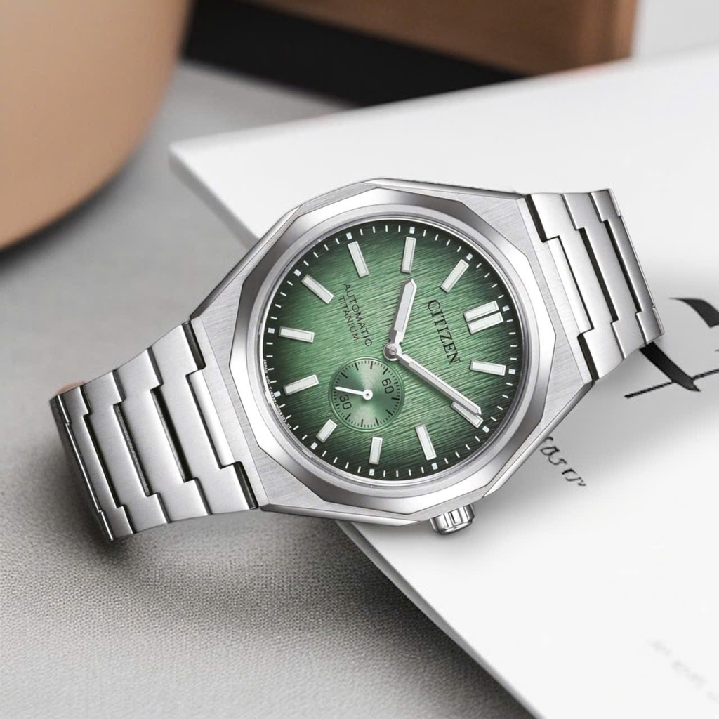 Đồng Hồ Nam Citizen Automatic Zenshin 60 Super Titanium NK5020-58X
