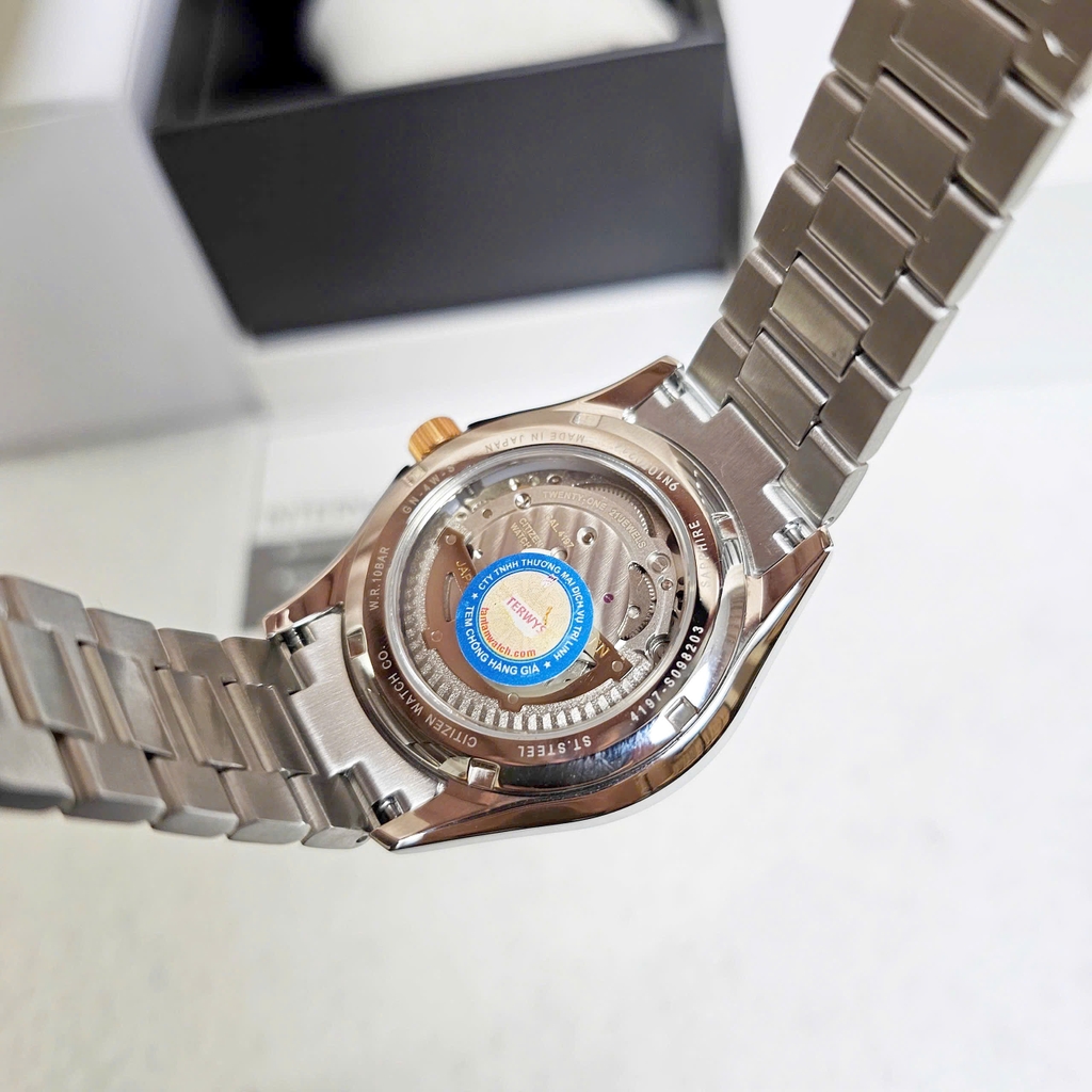 Đồng Hồ Nam Citizen Automatic Open Heart NP1014-51E