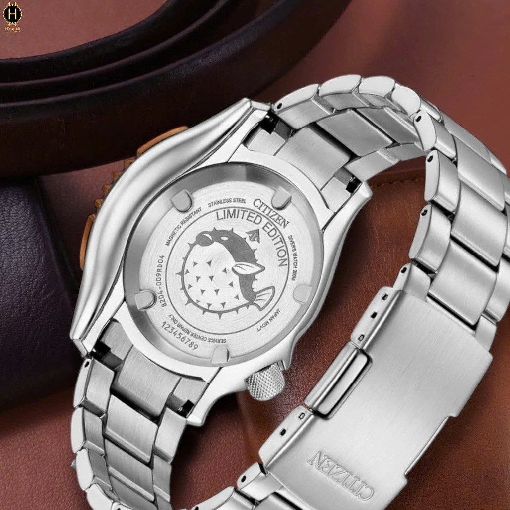 Đồng Hồ Nam Citizen Automatic Promaster Diver's 200M NY0164-65X