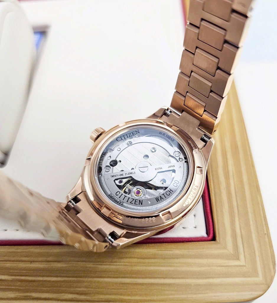 Đồng Hồ Nữ Citizen Automatic Sakura Special Edition PC1017-70Y