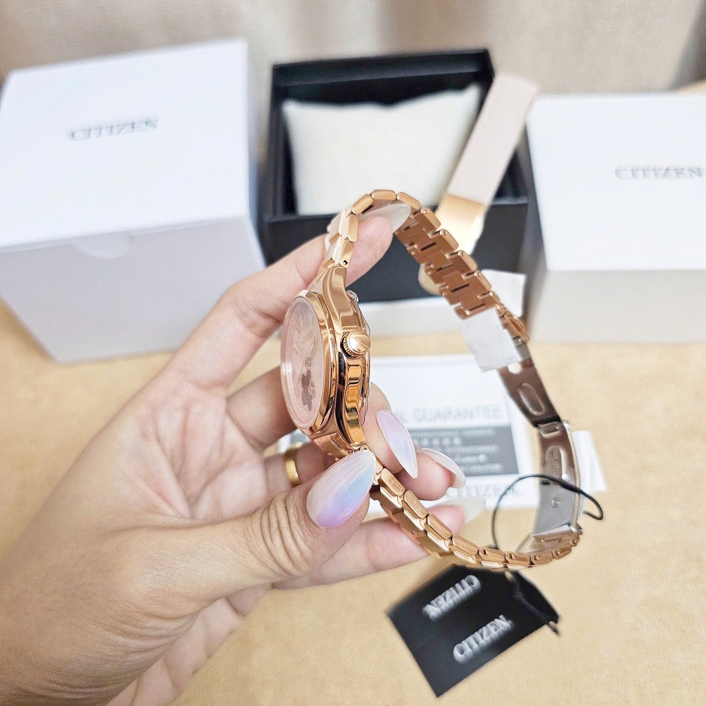 Đồng Hồ Nữ Citizen Automatic Sakura Special Edition PC1017-70Y