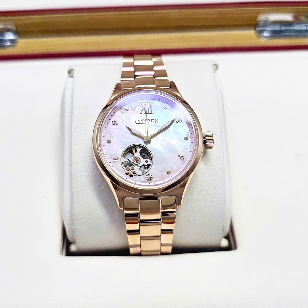 Đồng Hồ Nữ Citizen Automatic Mechanical Limited PC1017-96W