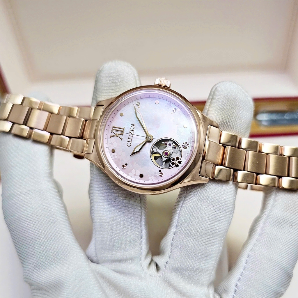 Đồng Hồ Nữ Citizen Automatic Mechanical Limited PC1017-96W
