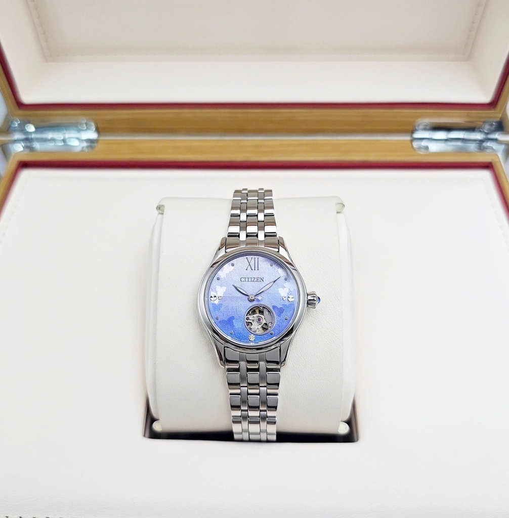 Đồng Hồ Nữ Citizen Automatic Luna Mechanical PR1040-88N